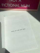 Load image into Gallery viewer, Baby-loss-card-baby-loss-miscarriage-support-card
