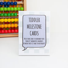 Load image into Gallery viewer, Toddler milestone cards
