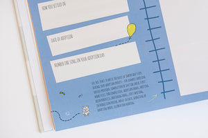 Adoption record book