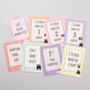 Adoption milestone cards