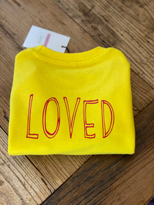 Loved sweatshirt | kid's loved top