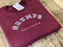 Load image into Gallery viewer, Personalised adoption gift - Forever Grandad jumper (Grandpa/Grumps/Gramps/Papa)

