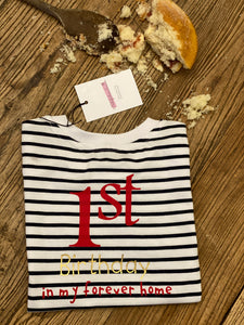 Adoption | Milestone t-shirt | Adoption gift