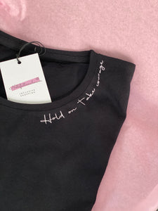 Adoption t-shirt - hold on take courage