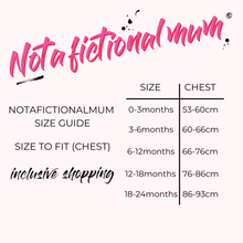 Load image into Gallery viewer, Adoption babygrow - Worth the fight adoption clothing, NFM design
