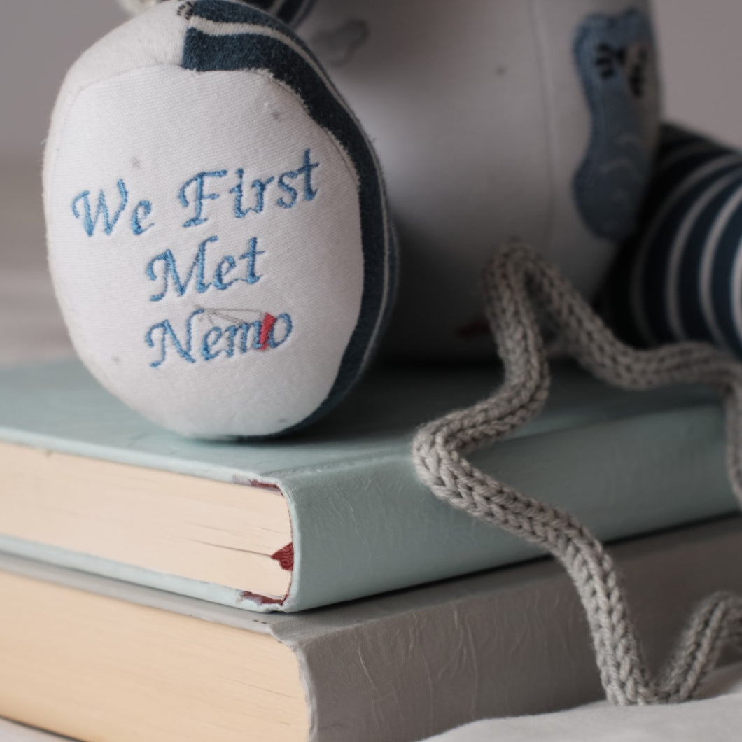 Memory bear adoption gift
