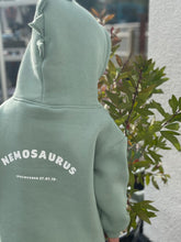 Load image into Gallery viewer, Kids personalised dinosaur hoodie
