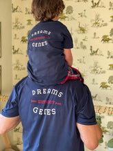 Load image into Gallery viewer, Boy-daddy-dreams-without-genes-matching-pyjama-set-one-of-the-items-from-the-adoption-clothing-range-from-notafictionalmum
