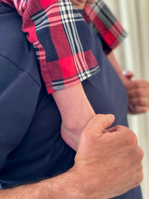 Load image into Gallery viewer, Boy-checked-pyjama-bottoms
