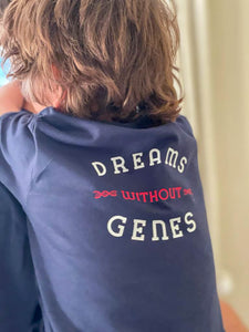 Boy-back-of-head-navy-t-shirt-dreams-without-genes-pyjama-top--one-of-the-items-from-the-adoption-clothing-range-from-notafictionalmum