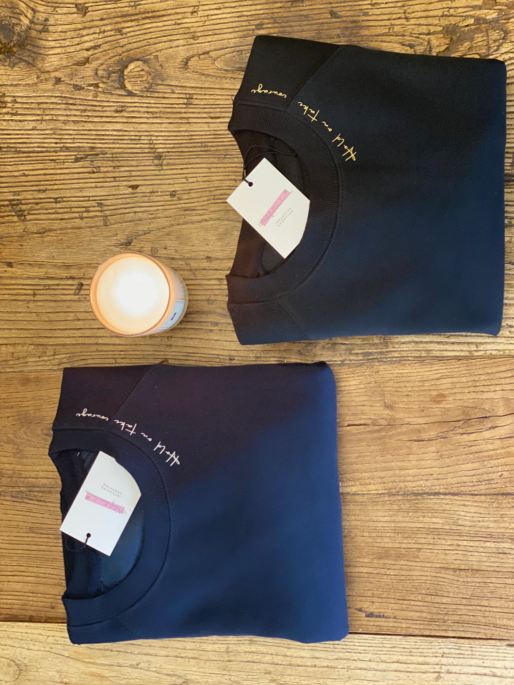 Adoption sweatshirt - hold on take courage NFM design