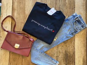 womens-blue-navy-sweatshirt-with-growing-in-my-heart-slogan-Notafictionalmum