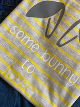 Load image into Gallery viewer, NFM some bunny to love easter tee
