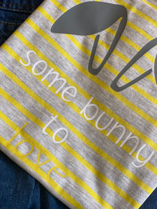 NFM some bunny to love easter tee