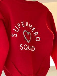 Kid's superhero squad | adoption sweatshirt
