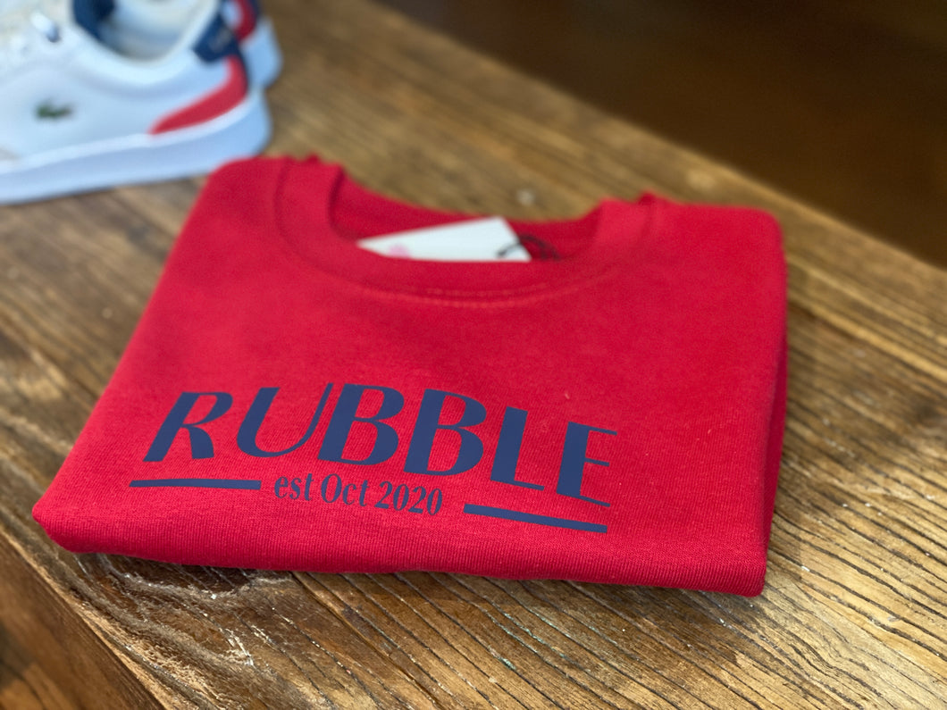Personalised surname kid's sweatshirt