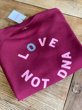Load image into Gallery viewer, Adoption sweatshirt - Love not DNA (matching sets available)

