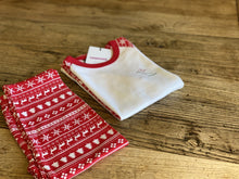 Load image into Gallery viewer, Kids santa please stop here PJ set
