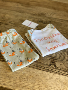 NFM first Christmas PJ set