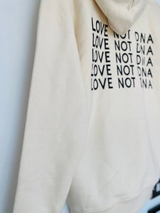 close-up-sand-coloured-hoodie-unisex-reverse-back-detailing