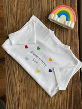 Load image into Gallery viewer, Double mummy love | LGBTQ+ kid&#39;s t-shirt
