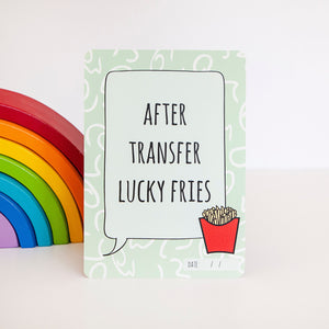 Fertility journey milestone cards