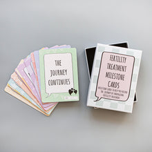 Load image into Gallery viewer, Fertility journey milestone cards
