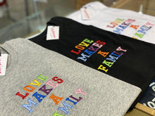 Load image into Gallery viewer, Adoption-T-shirt-pride-t-shirt-emroidered-lgbtq-top-adoption-top
