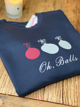 Load image into Gallery viewer, Oh-balls-charity-christmas-jumper-male-christmas-jumper

