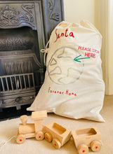 Load image into Gallery viewer, large-personalised-santa-sack-Christmas-present-sack
