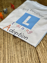 Load image into Gallery viewer, big-brother-sister-adoption-announcement-t-shirt
