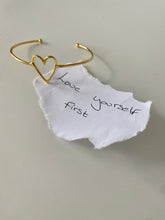 Load image into Gallery viewer, braclet-slef-love-braclet-infertility-gold-plated-bangle-ivf-braclet
