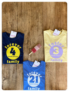 Notafictionalmum-three-milestone-tshirts-on-table