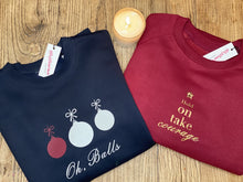 Load image into Gallery viewer, bauble-christmas-sweat-christmas-tree-sweatshirt
