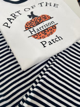 Load image into Gallery viewer, personalised-halloween-pumkin-pyjamas
