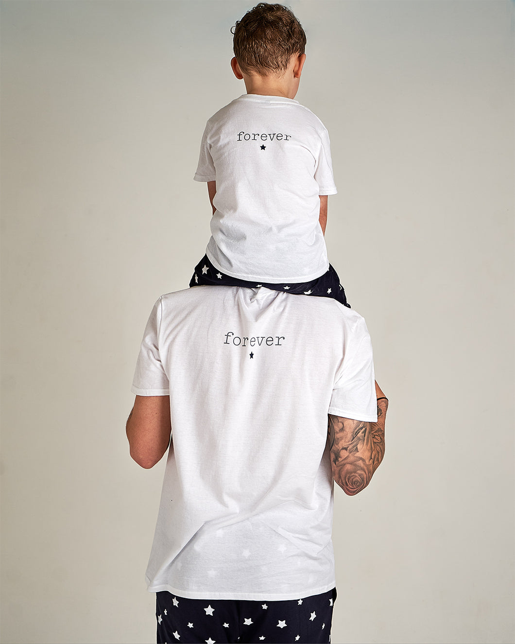Matching pyjamas - kid's forever family pyjamas