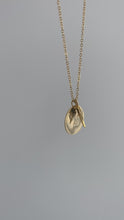 Load and play video in Gallery viewer, Shiny-gold-handstamped-Real-as-thunderbolt-gold-pendant-necklace-From-the-adoption-gift-range-by-notafictionalmum
