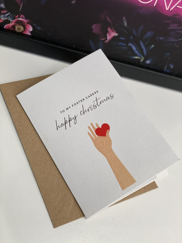 Foster-carer-christmas-card=heart-in-hand-christmas-card-arty-christmas-card