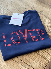 Load image into Gallery viewer, Kids=loved=t-shirt-flatlay
