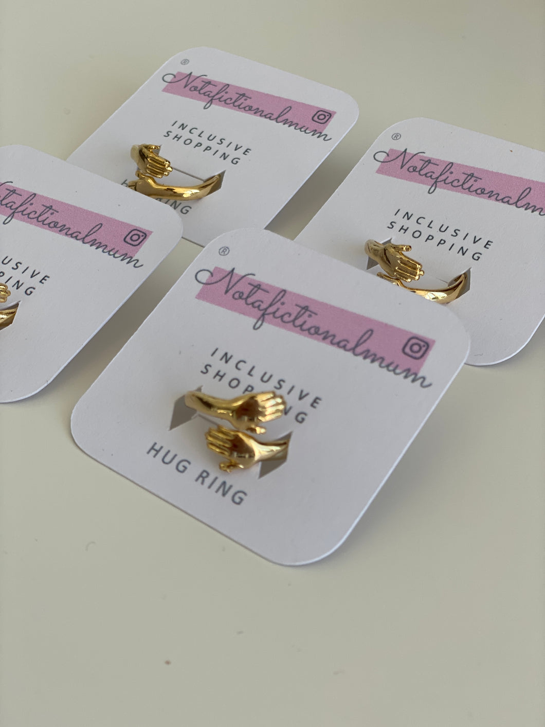 Stackable hug ring