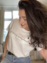 Load image into Gallery viewer, Adoption announcement t-shirt - growing in my heart
