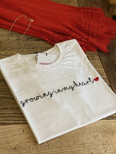 Load image into Gallery viewer, Adoption announcement t-shirt - growing in my heart
