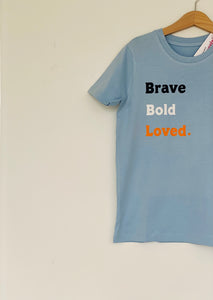 Childrens-positive-affirmation-T-shirt-positive-kids-clothing-blue-affirmation-t-shirt
