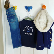 Load image into Gallery viewer, Kid&#39;s superhero squad | adoption sweatshirt
