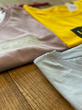 Load image into Gallery viewer, yellow-pink-grey-love-is-love-tshirts
