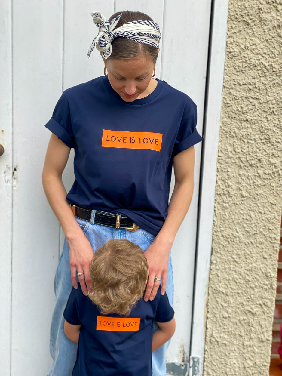 women-and-child-matching-tshirts-love-is-love