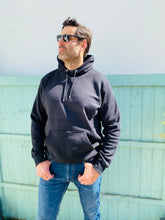 Load image into Gallery viewer, unisex-black-draw-cord-hoodie
