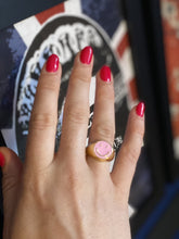 Load image into Gallery viewer, 24k-gold-plated-smile-ring-adjustable-ring-ivf-gift
