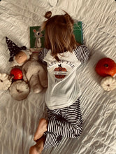 Load image into Gallery viewer, kids-personalised-halloween-pumpkin-patch-pyjamas
