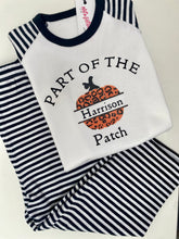 Load image into Gallery viewer, Personalised pumpkin patch Pyjamas
